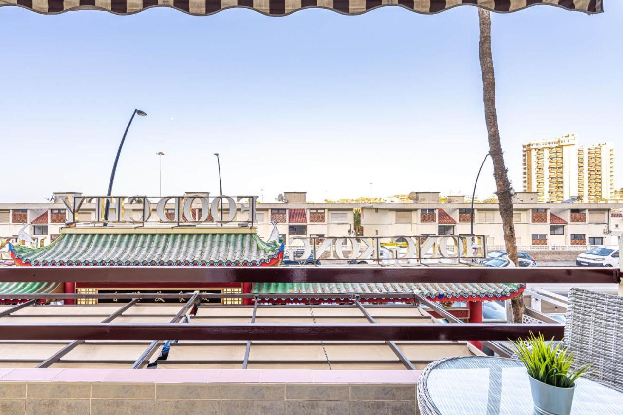 Los Cristianos - San Telmo Piscina Y Vistas Mar 1アパートメント エクステリア 写真